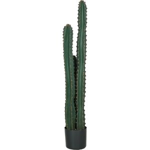 Outsunny Cactus artificiel grand réalisme plante artificielle grande taille dim. Ø 18 x 120H cm vert