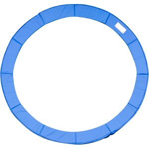 HOMCOM Coussin de protection pour trampoline de remplacement Ø 366 cm résistant aux rayons UV, anti déchirure bleu