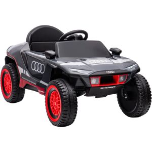 HOMCOM Voiture véhicule électrique enfant 12 V licence Audi Q e-tron - rouge et noir