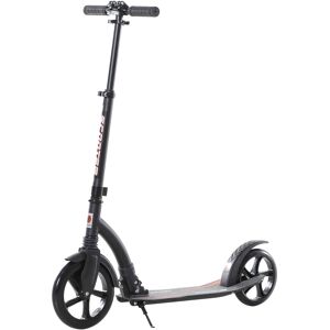 HOMCOM Trottinette Pliable 2 Roues en PU Hign Rebound Système d'Absorption des Chocs pour Enfant dès 14 Ans charge 100 Kg