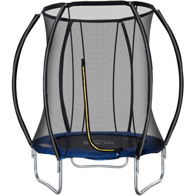 HOMCOM Trampoline pour enfants Ø 183 cm avec filet de