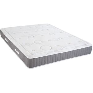 HOMCOM Matelas 140 x 190 - 15 cm d'épaisseur - mousse mémoire de forme et mousse recyclée 40 kg/m³ - 2 places