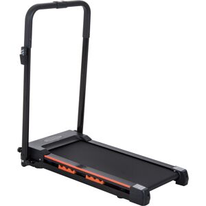 HOMCOM Tapis de course électrique de marche 370 W pliable télécommande écran LCD vitesse 1-6 Km/h acier noir