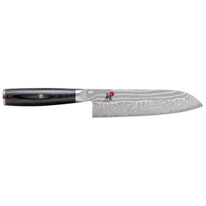 MIYABI 5000 FC-D Couteau santoku 18 cm, Tranchant lisse