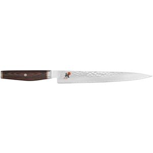 MIYABI 6000 MCT Sujihiki 24 cm, Brun, Bois de pakka