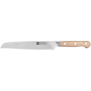 ZWILLING Pro Wood Couteau à pain 20 cm, Nature, Tranchant en dents de scie