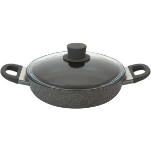 BALLARINI Murano Sauteuse avec couvercle en verre 24 cm, Aluminium