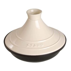 Staub Spécialités Tajine 20 cm, Fonte, Cream