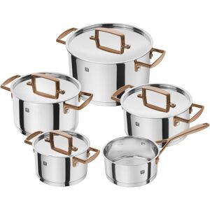 ZWILLING Bellasera Ensemble de casseroles 5-pcs, Inox 18/10