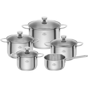 BALLARINI Ancona Ensemble de casseroles 5-pcs, Inox 18/10