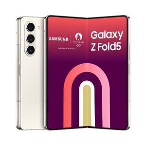 Samsung Galaxy Z Fold5 Smartphone avec Galaxy AI 512Go Crème