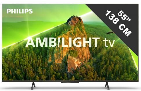 Philips 8100 series 55PUS8108/12 - 139 cm - 55\" 139,7 cm (55") 4K Ultra HD Smart TV Wifi Noir