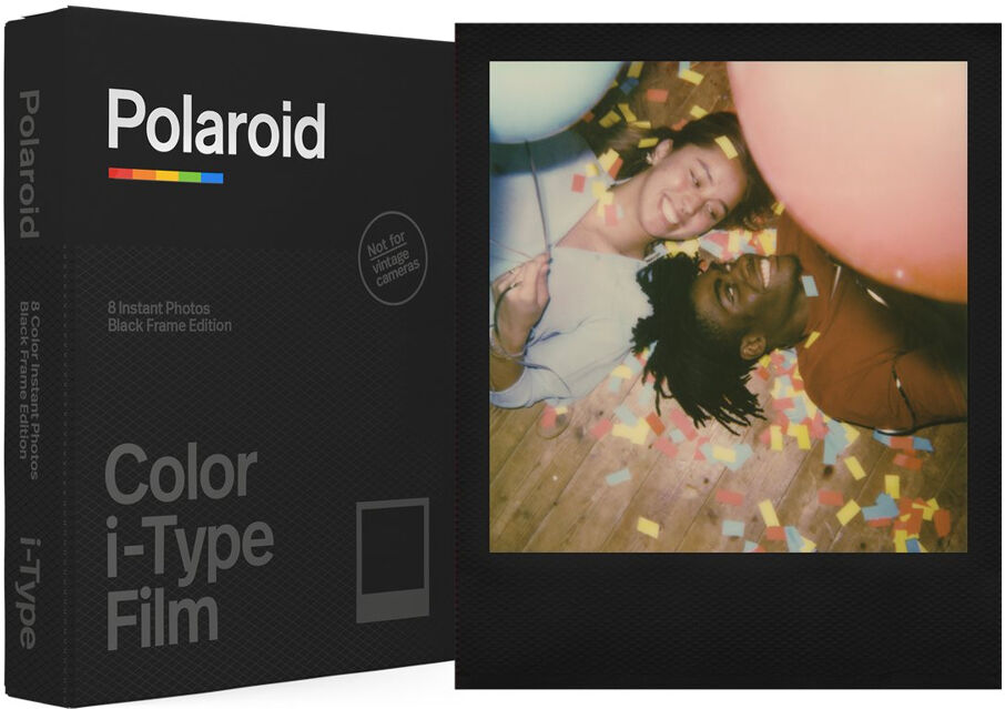 FILM INSTANTANE Polaroid FILM COULEUR I-TYPE EDITION BLACK FRAME