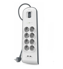 Belkin BSV804ca2M Blanc 8 sortie(s) CA 2 m