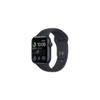 Apple Montre Connectée Apple Watch SE GPS 2ème génération, boîtier Aluminium Minuit 44mm avec Bracelet Sport Minuit
