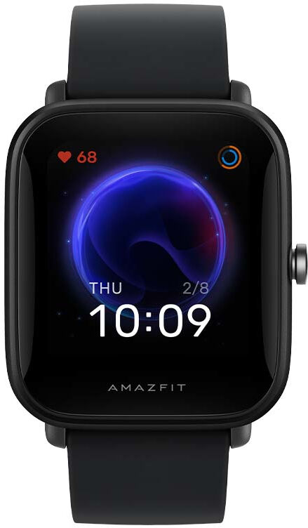 Amazfit Bip U Pro 3,63 cm (1.43") IPS 40 mm Numérique 302 x 320 pixels Écran tactile Noir GPS (satellite)