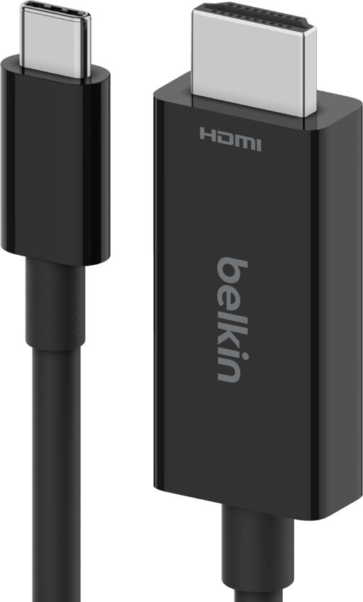 Belkin USB-C sur HDMI 2.1 câble 2m, noir            AVC012bt2MBK