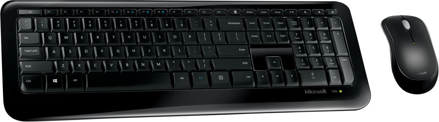 Microsoft Wireless Desktop 850 clavier Souris incluse RF sans fil AZERTY Français Noir