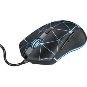 Trust - Souris gaming filaire ambidextre LOCX