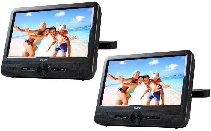 D-Jix PVS 706-50SM Lecteur DVD/Blu-Ray portable Lecteur DVD portable Mural 17,8 cm (7