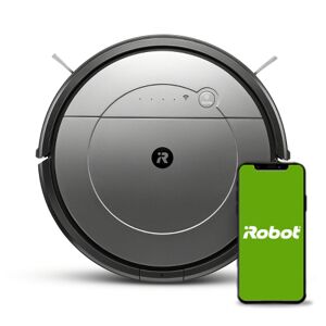 iRobot Roomba Combo robot aspirateur 0,45 L Sac à poussière Noir, Gris - Publicité