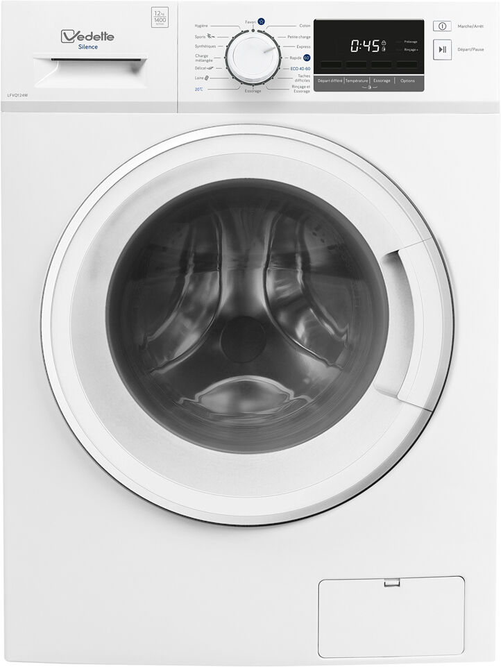 Lave-linge frontal VEDETTE - LFVQ124W 12kg