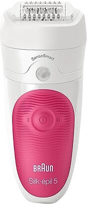 Braun Silk-épil 5 5/500 SensoSmart 28 pince(s) Rose, Blanc