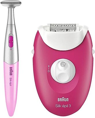 Braun Silk-épil 3 81711457 épilateur 20 pince(s) Rose, Blanc