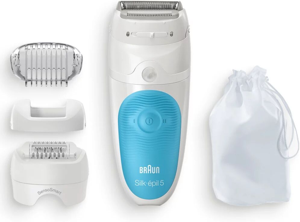 Epilateur électrique Braun Silk-Epil 5-605 3-en-1