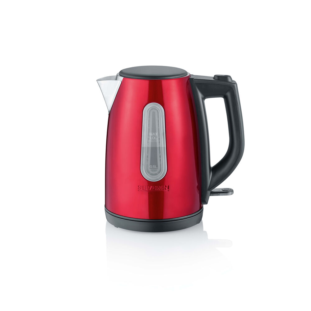 Severin WK 3417 bouilloire 1 L 2200 W Noir, Rouge