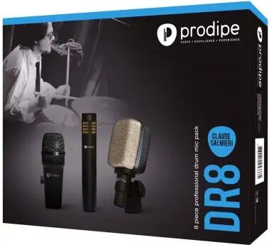 Prodipe Sets de Microphones/ DR8 CLAUDE SALMIERI