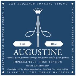 Augustine Cordes guitares classiques/ IMPERIAL BLEU TIRANT FORT