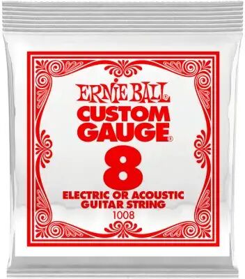 Ernie Ball Cordes électrique à l'unité/ P01008 CORDE DETAIL 08