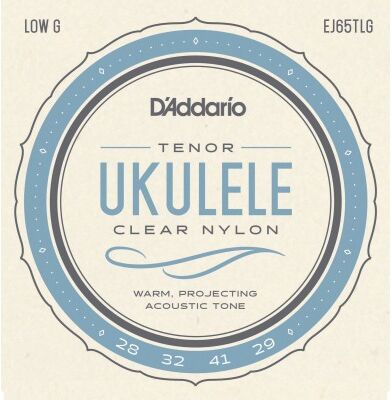 D'addario And Co Cordes pour ukulélé/ EJ65TLG CORDES POUR UKULELE TENOR SOL GRAVE