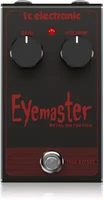 Tc Electronic Distortion - fuzz - overdrive.../ EYEMASTER METAL DISTORTION