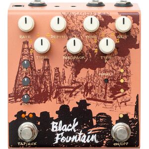 Old Blood Noise Endeavors Black Fountain Stereo Terracotta - Oil