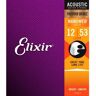 Elixir Jeux de cordes folk 012/ 16052 NANOWEB PHOSPHOR BRONZE LIGHT 12-53