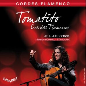 Savarez Cordes guitares classiques/ T50R TOMATITO CUERDAS FLAMENCAS TIRANT NORMAL