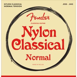 Fender Cordes guitares classiques/ NYLON CLASSICAL TIRANT NORMAL 28-43