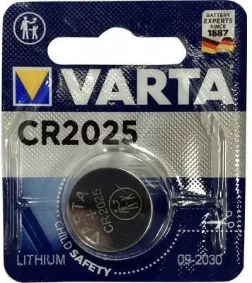 Varta Alimentations et piles/ PILE LITHIUM CR2025 (BLISTER D'UNE PILE)