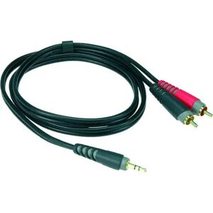 Klotz Câbles adaptateur/ AY7-0300 MINI JACK - 2 RCA 3 M