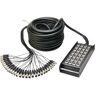 Adam Hall Multipaires/ K28C30 - CABLE MULTIPAIRE AVEC BOITIER DE SCENE 24/4 - 30 M