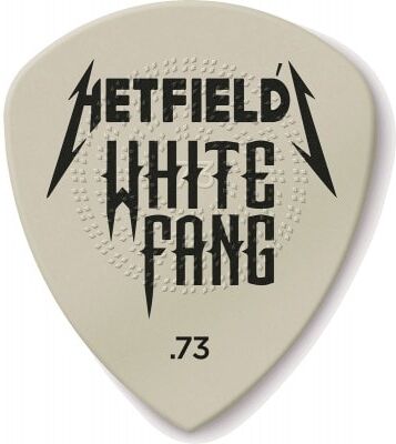 Jim Dunlop Médiators/ WHITE FANG 0.73MM, PLAYERS PACK DE 6