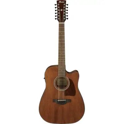 Ibanez 12 cordes électro/ AW5412CE-OPN-OPEN PORE NATURAL ARTWOOD