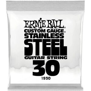 Ernie Ball Cordes électrique à l'unité/ SLINKY STAINLESS STEEL 30