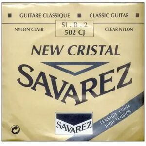 Savarez Cordes classique à l'unité/ NEW CRISTAL-CANTIGA 2E BLEU