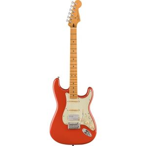 Fender Forme ST/ PLAYER PLUS STRAOCASTER MN FIESTA RED RECONDITIONNE