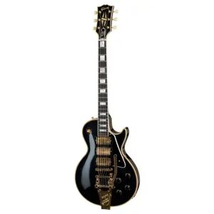 Gibson Custom Single cut/ LES PAUL CUSTOM 1957 REISSUE 3-PICKUP BIGSBY VOS EBONY CS HRC