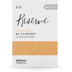 D'addario - Rico Anches clarinette Sib/ ORGANIC RESERVE EVOLUTION 3 - CLAR SIB