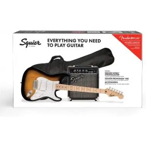 Squier Forme ST/ SONIC STRATOCASTER PACK MN 2-COLOR SUNBURST GIG